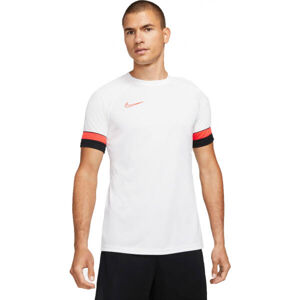 Nike DRI-FIT ACADEMY Bílá S - Pánské fotbalové tričko