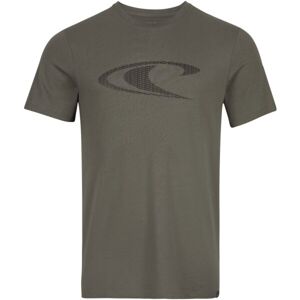 O'Neill WAVE T-SHIRT Pánské tričko, tmavě zelená, velikost XL